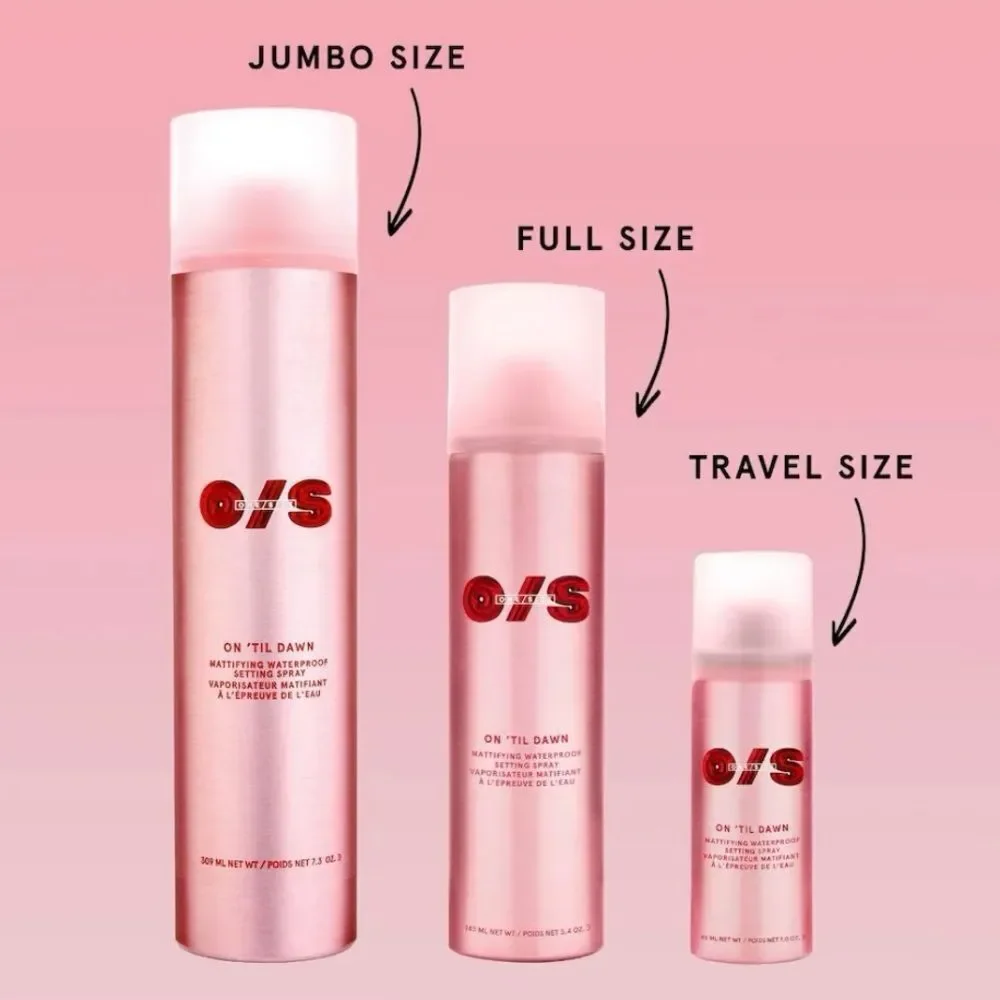 One Size On Til Dawn JUMBO Setting Spray